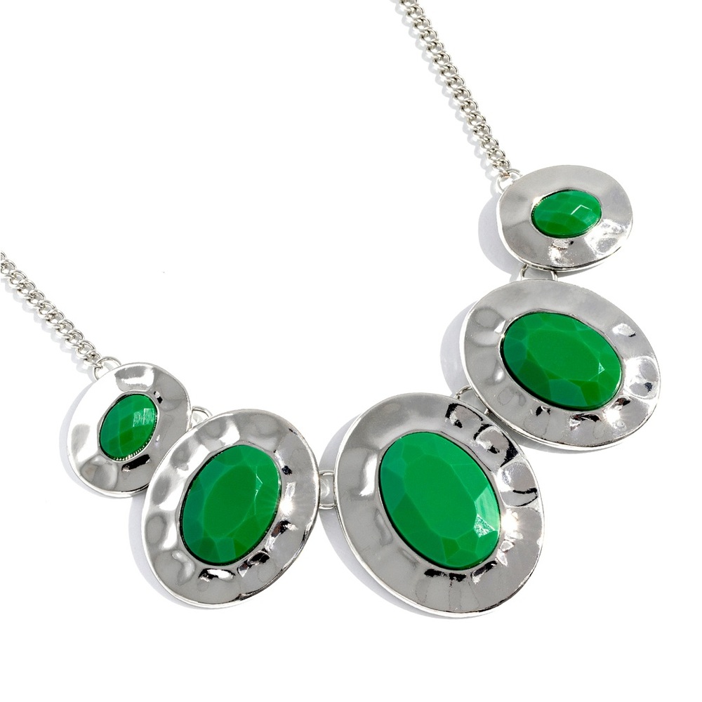 🆕Paparazzi Jewelry set *💚*Rivera Rendezvous - Green-~Bling Free Gift~